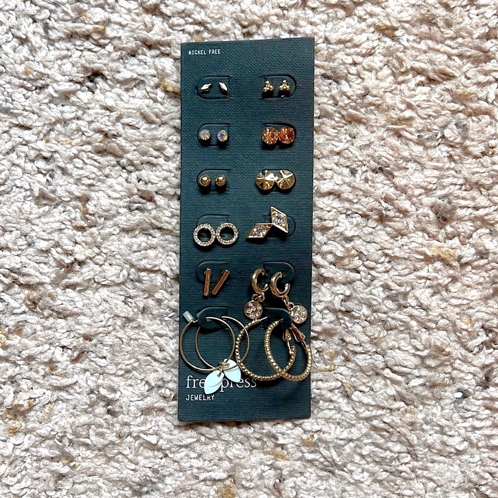 New Stud & Hoop Earrings